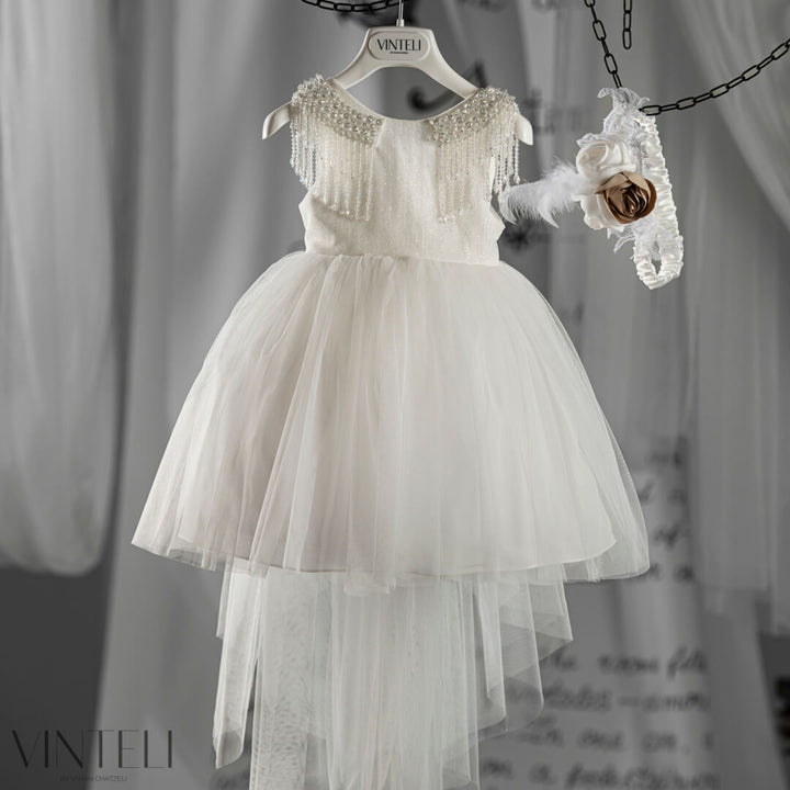 Vinteli Baby Girls Baptismal 6405 Dress
