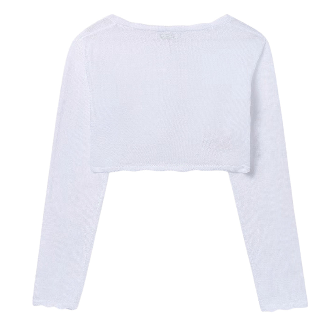 Mayoral White Cardigan