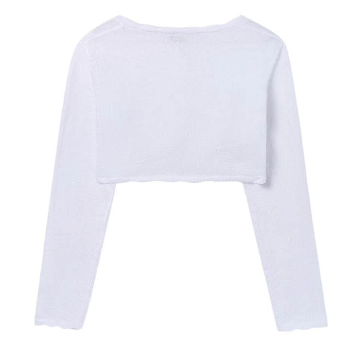 Mayoral White Cardigan