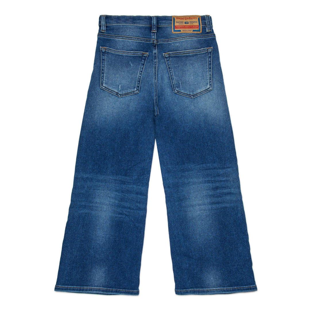 Diesel Wide Leg Jeans