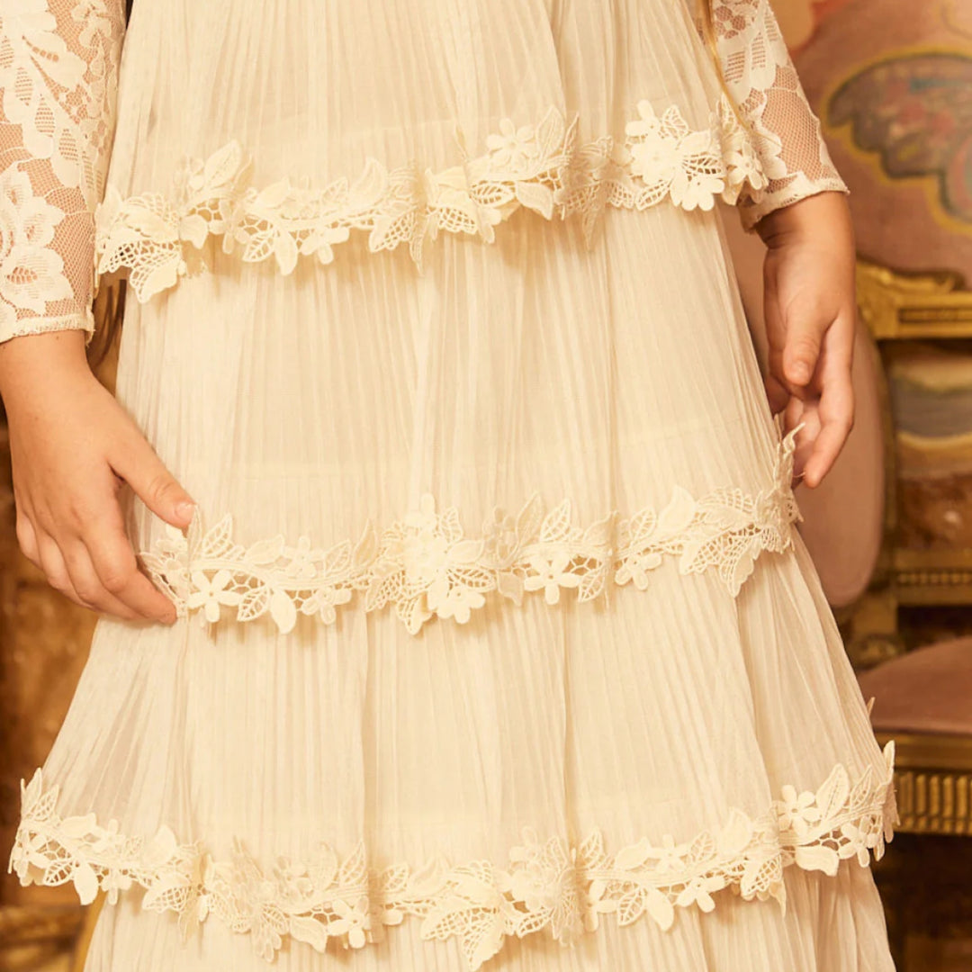 Marlo Peggy Lace Midi Dress