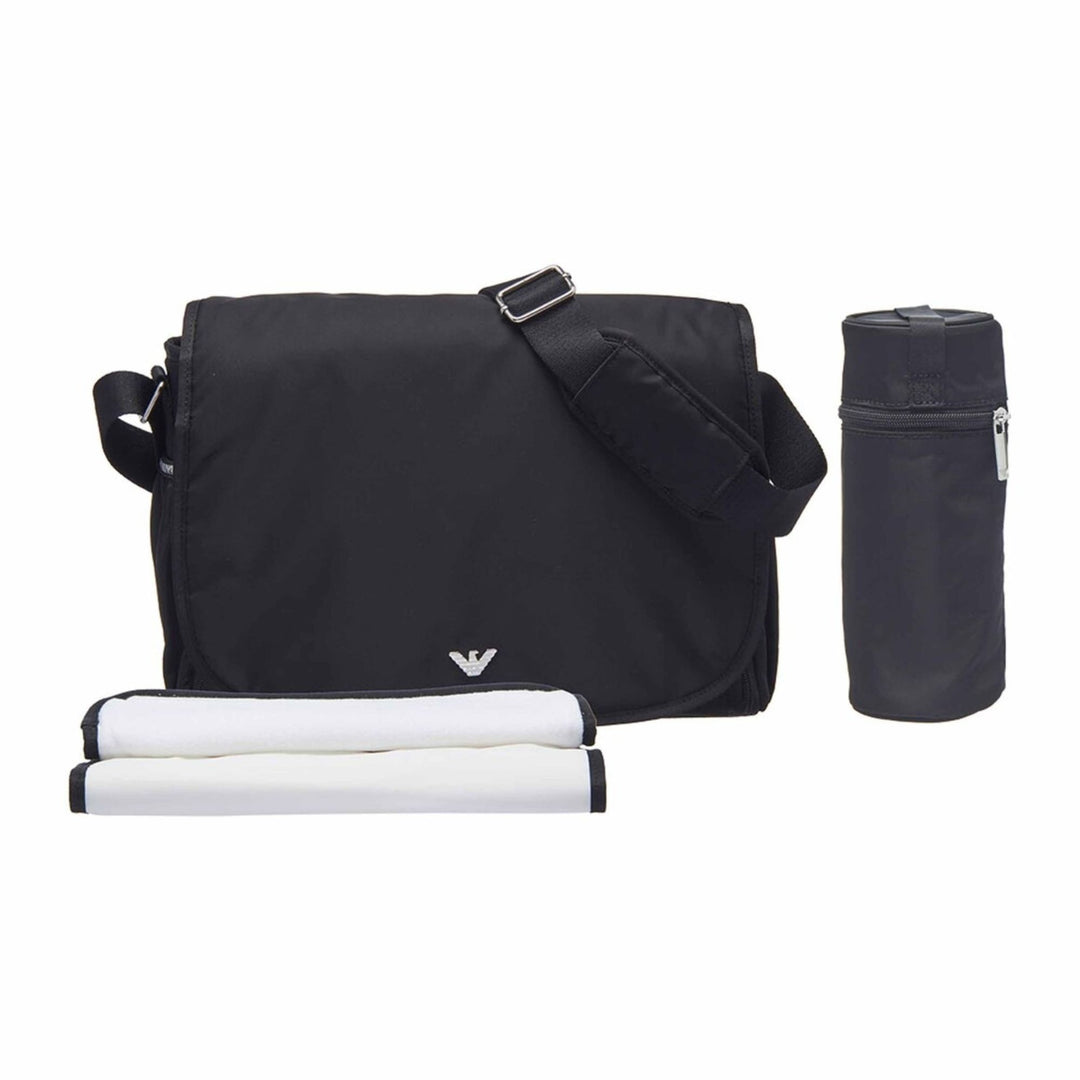 Emporio Armani Black Diaper Bag