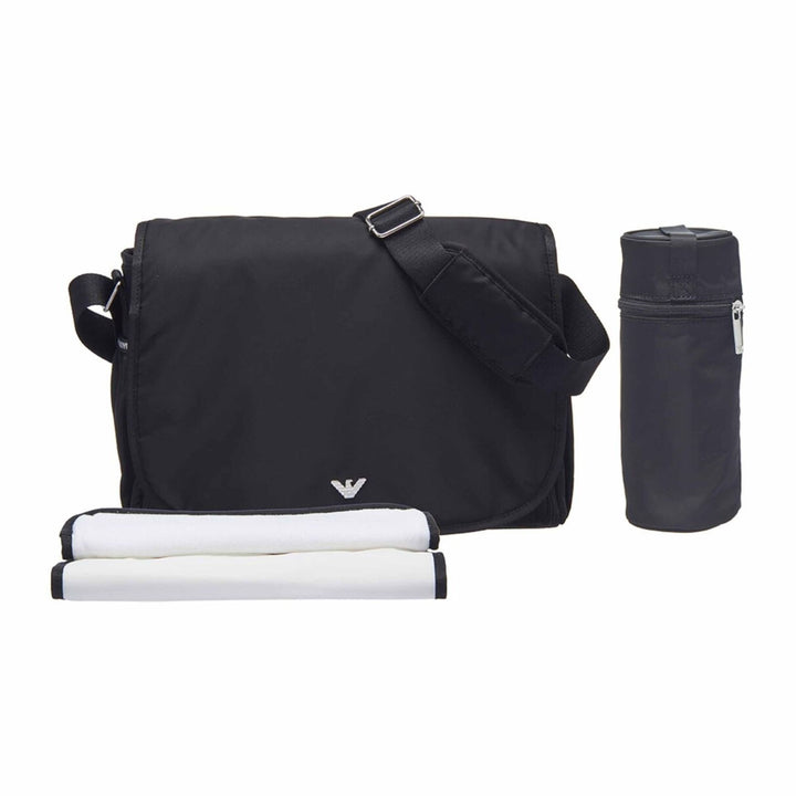Emporio Armani Black Diaper Bag