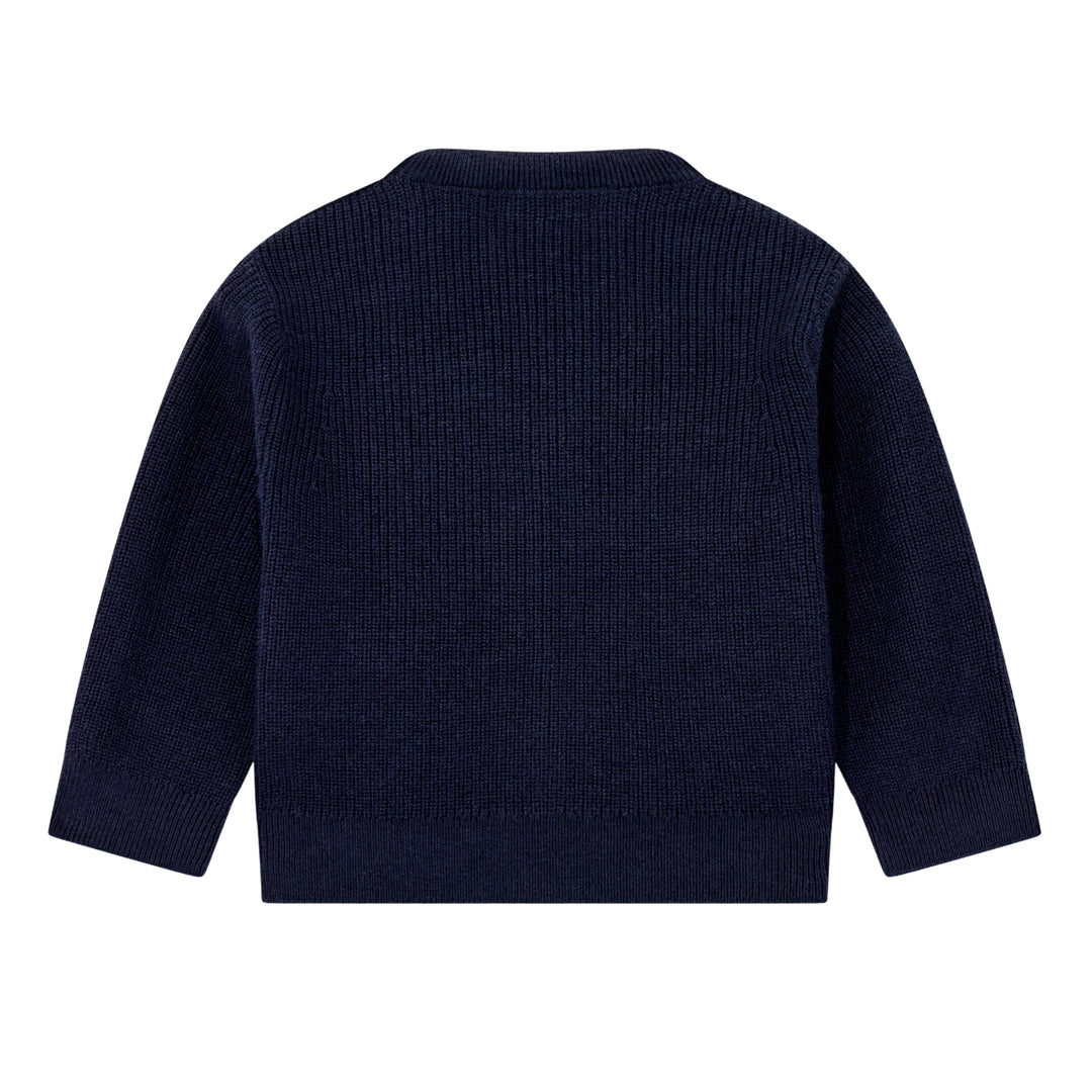 Emporio Armani Baby Boys Navy Cardigan