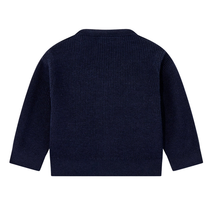 Emporio Armani Baby Boys Navy Cardigan