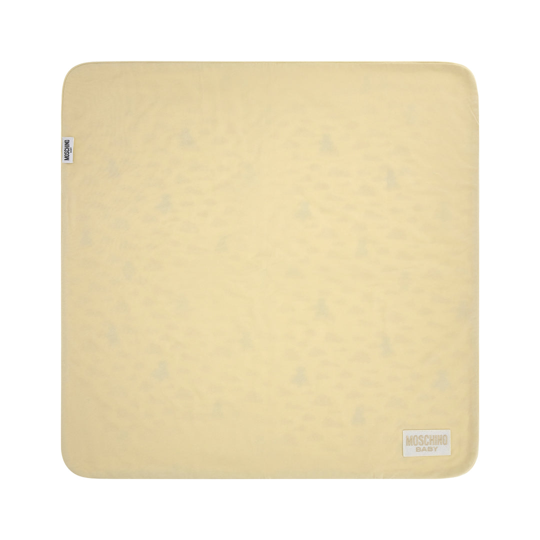 Moschino Baby Beige Cloud Blanket
