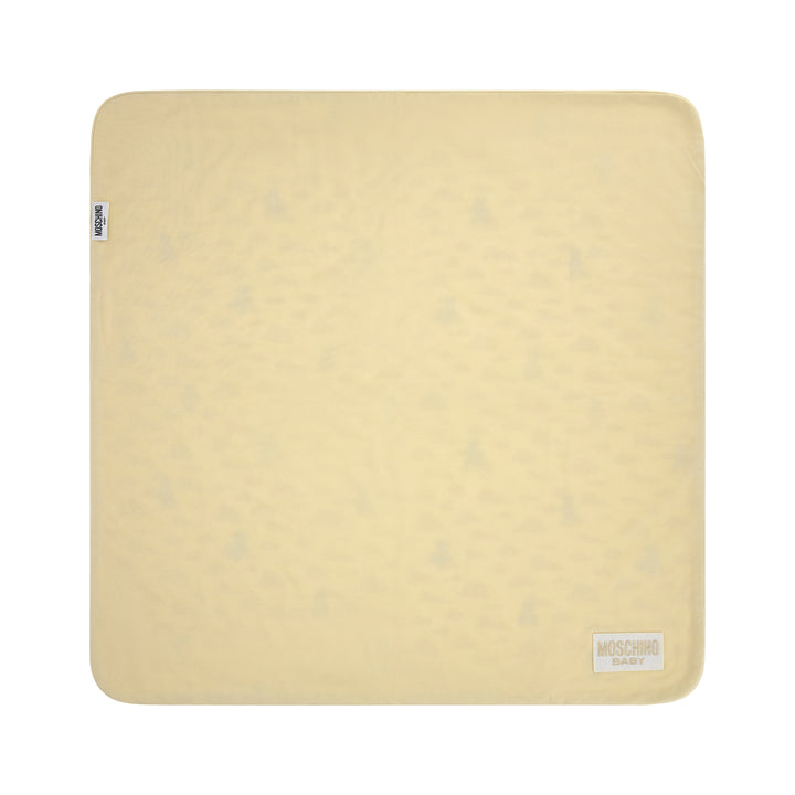 Moschino Baby Beige Cloud Blanket
