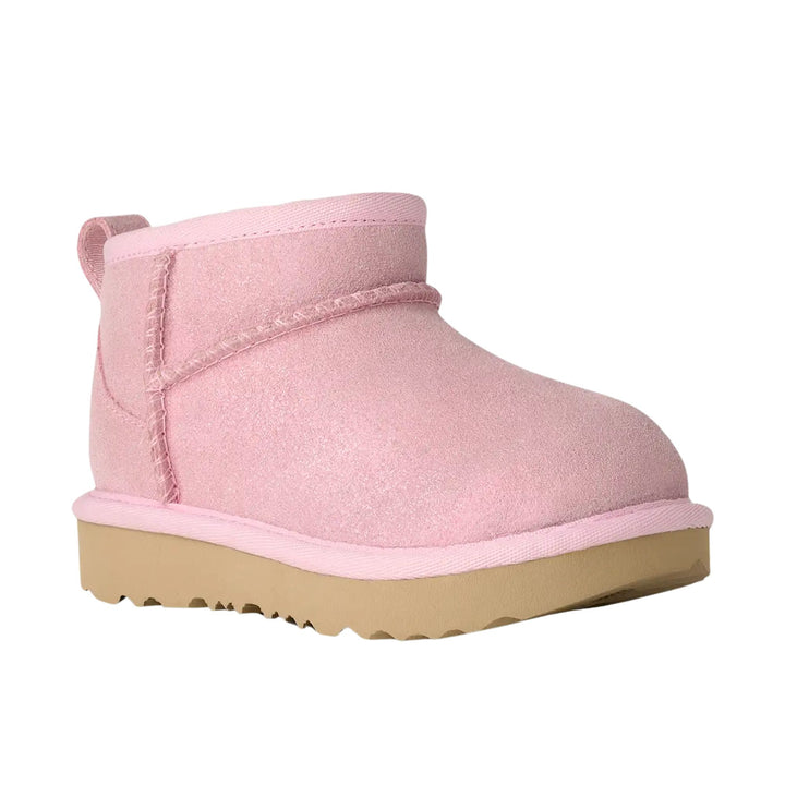 UGG Baby Girls Classic Ultra Mini Dazzle Ribbon Candy