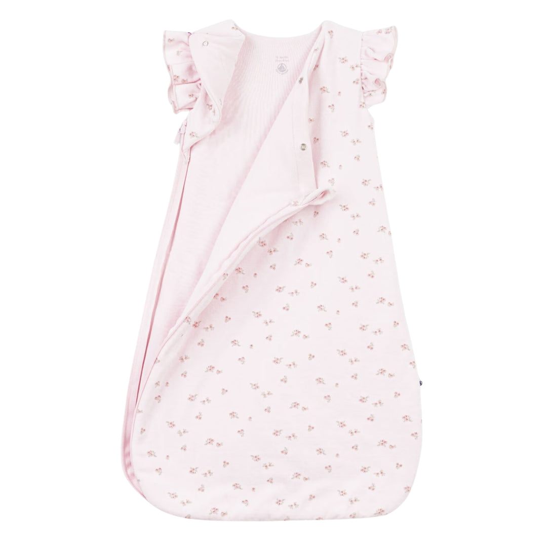 Petit Bateau Baby Girls Floral Sleeping Bag