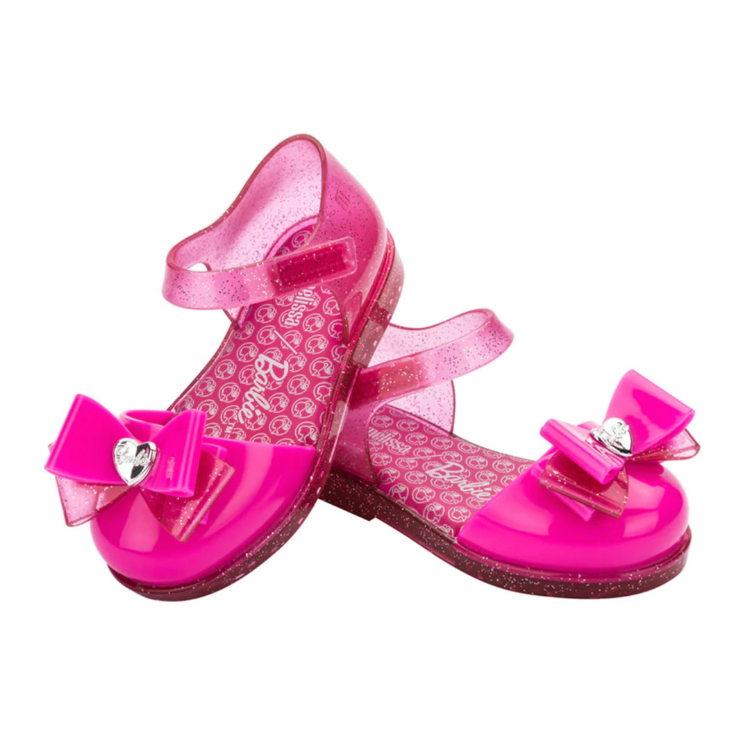 Mini Melissa Baby Girls Amy + Barbie Fuchsia