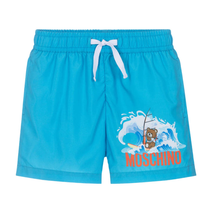 Moschino Baby Boys Surfing Bear Swim Shorts