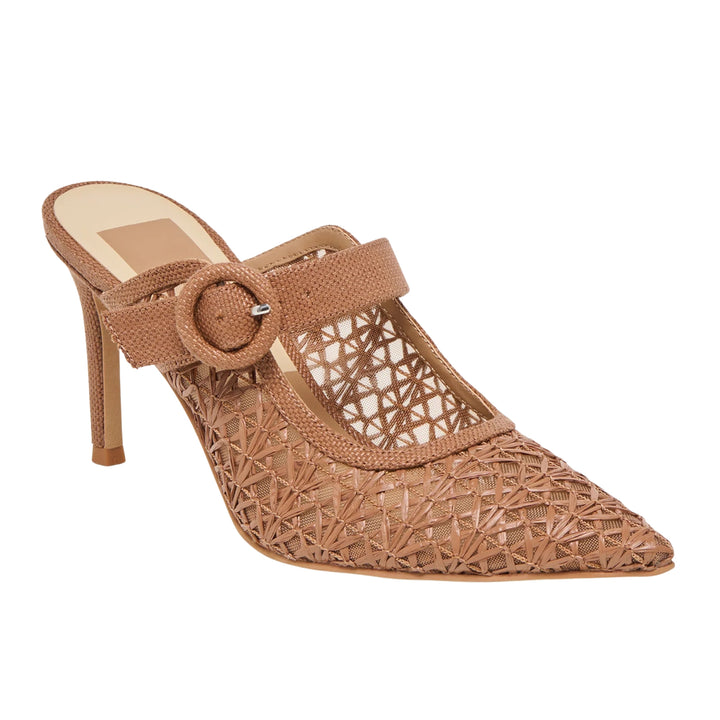 Dolce Vita Womens Keekee DK Brown Crosshatch