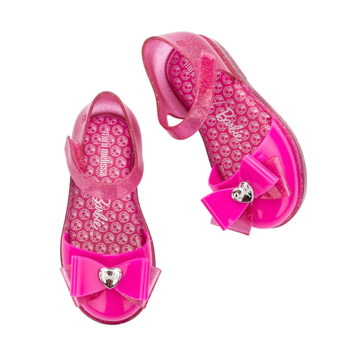 Mini Melissa Baby Girls Amy + Barbie Fuchsia