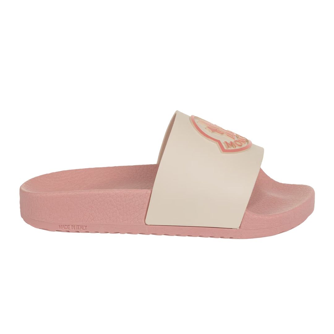 Moncler Petit Basile Pink Slides