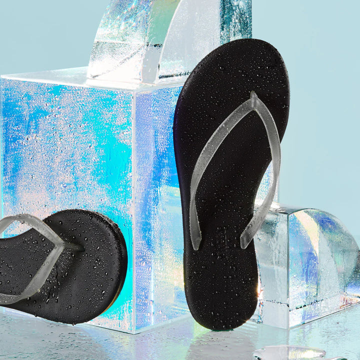 TKEES Womens Aqua Black