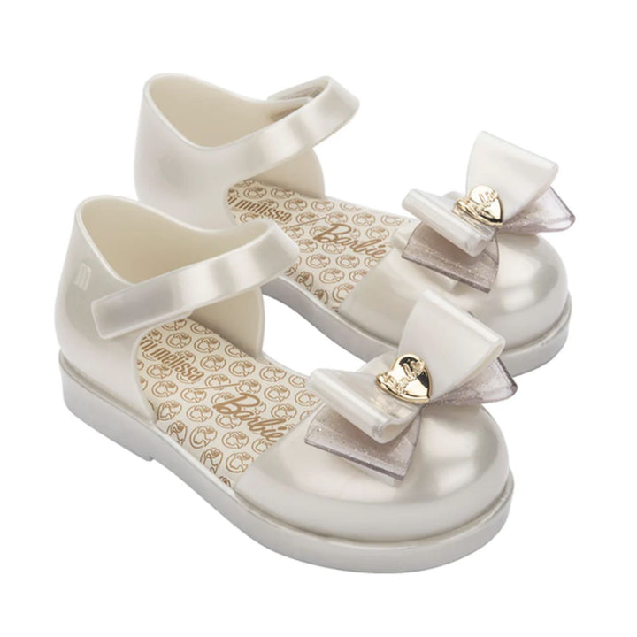 Mini Melissa Baby Girls Amy + Barbie Beige