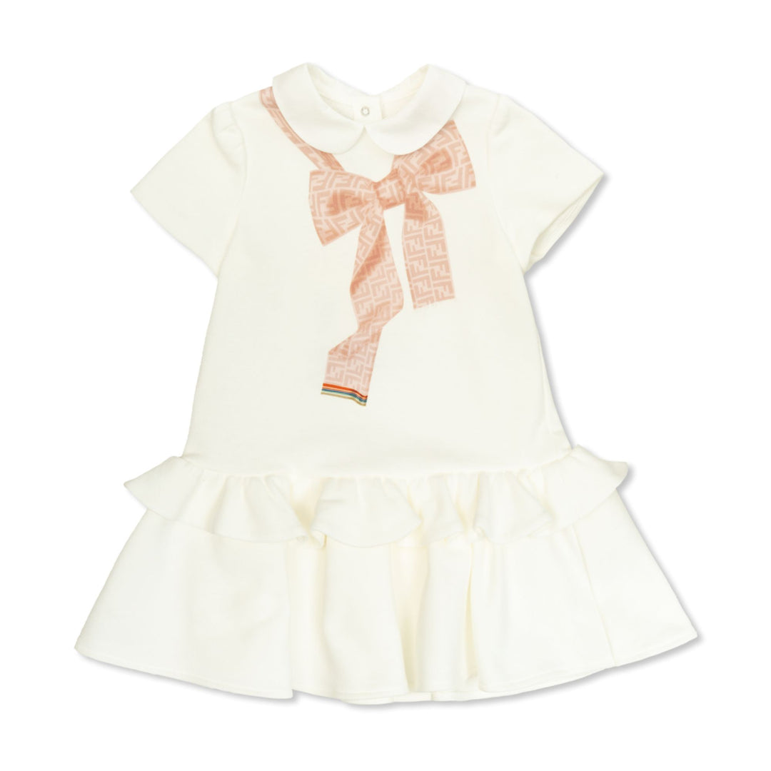 Fendi Baby Girls Bow Dress