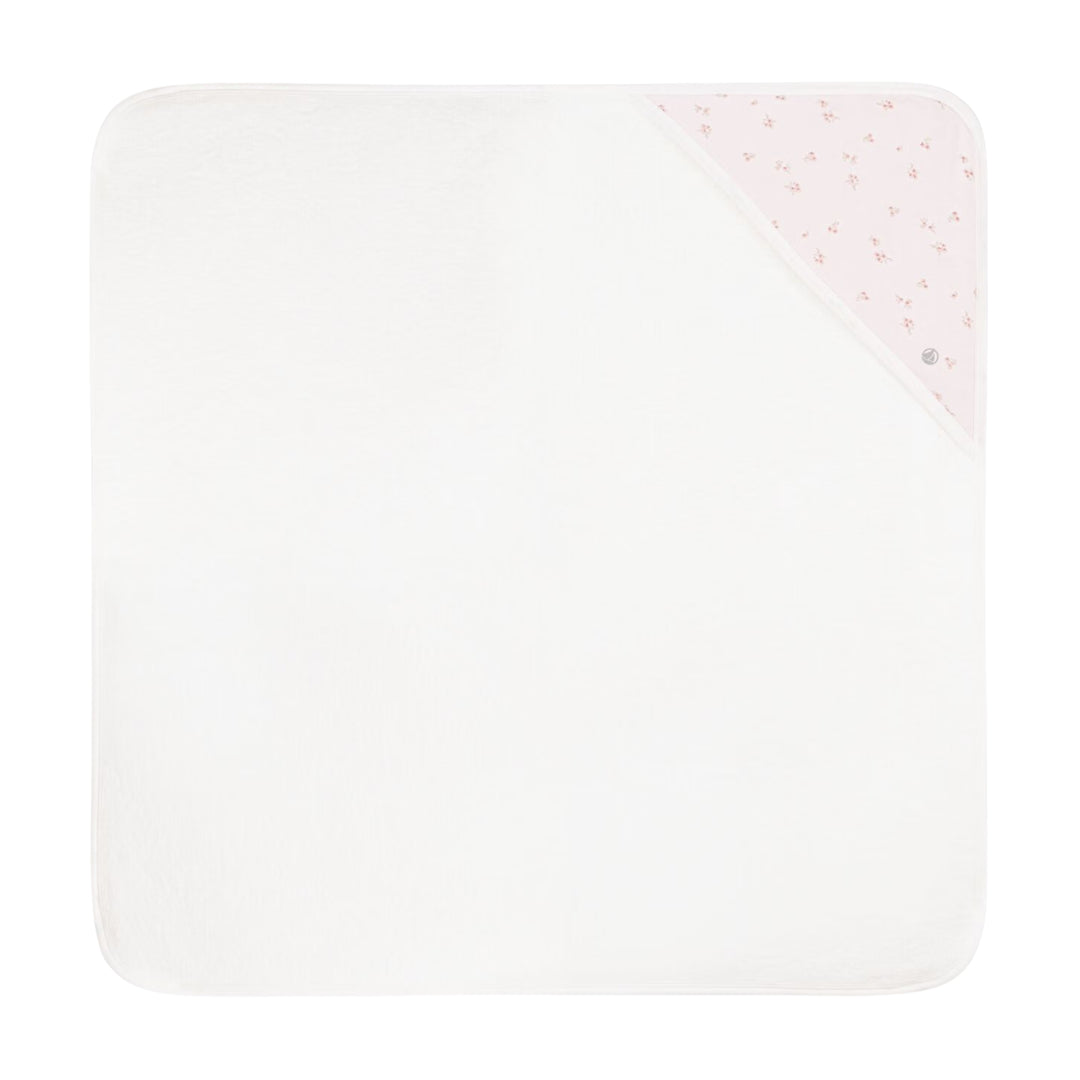 Petit Bateau Baby Girls Floral Towel