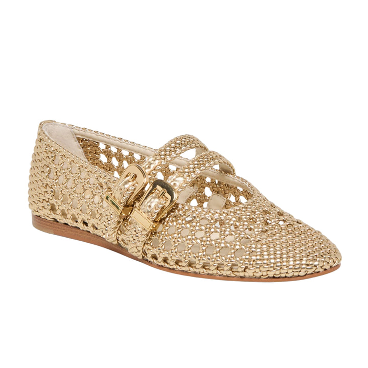 Dolce Vita Womens Baylee Woven Gold Stella