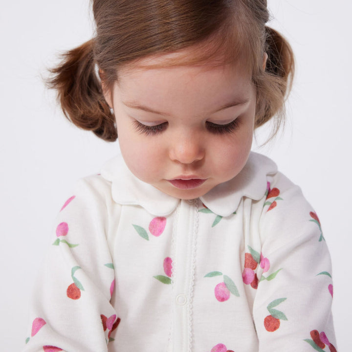 Petit Bateau Baby Girls Fruit Pyjamas