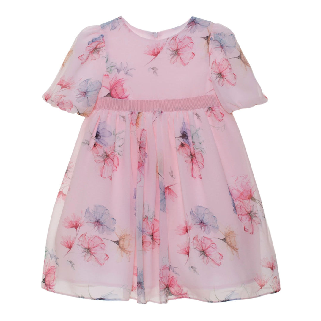 Patachou Baby Girls Pink Chiffon Dress