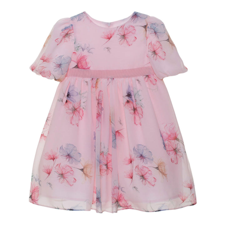 Patachou Baby Girls Pink Chiffon Dress