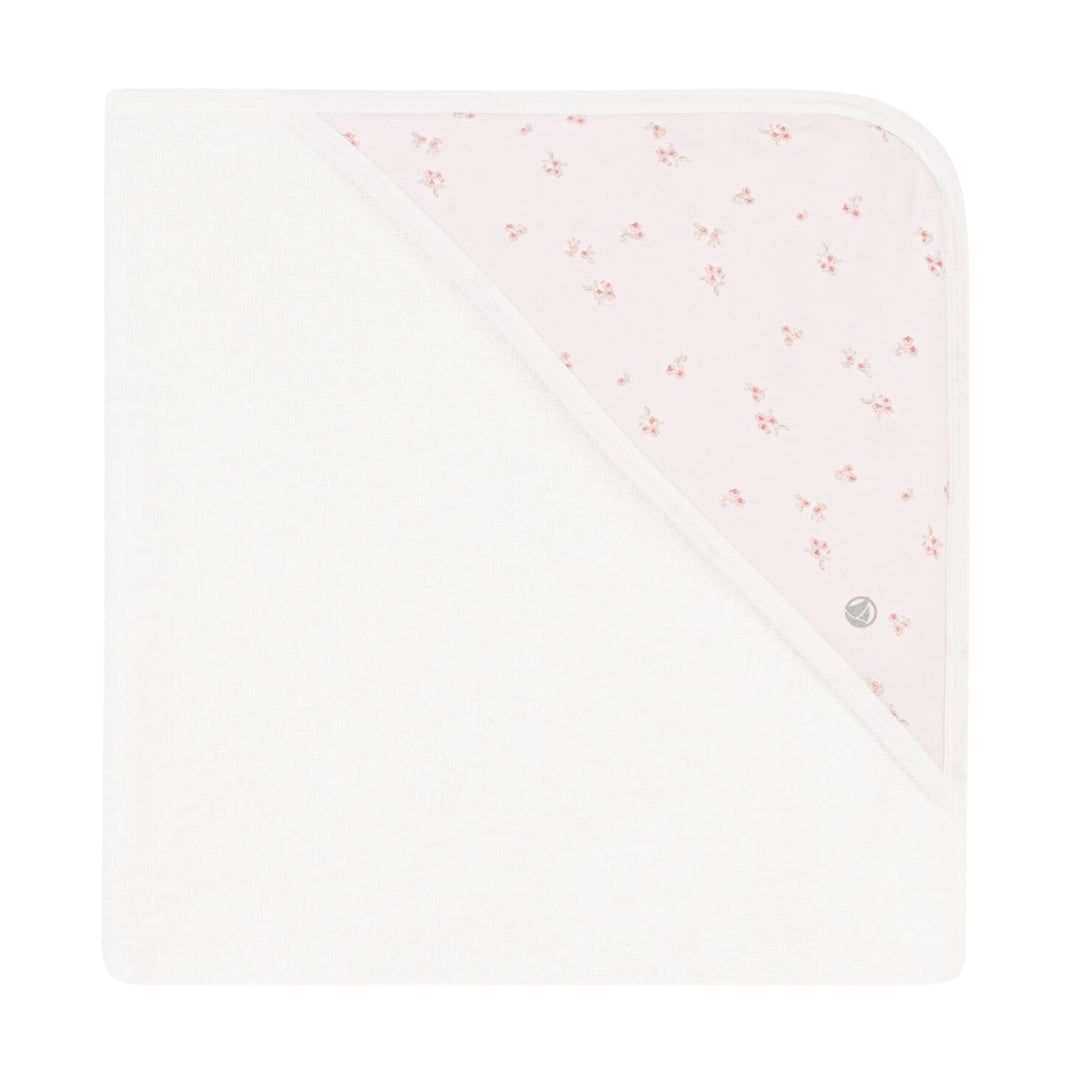 Petit Bateau Baby Girls Floral Towel