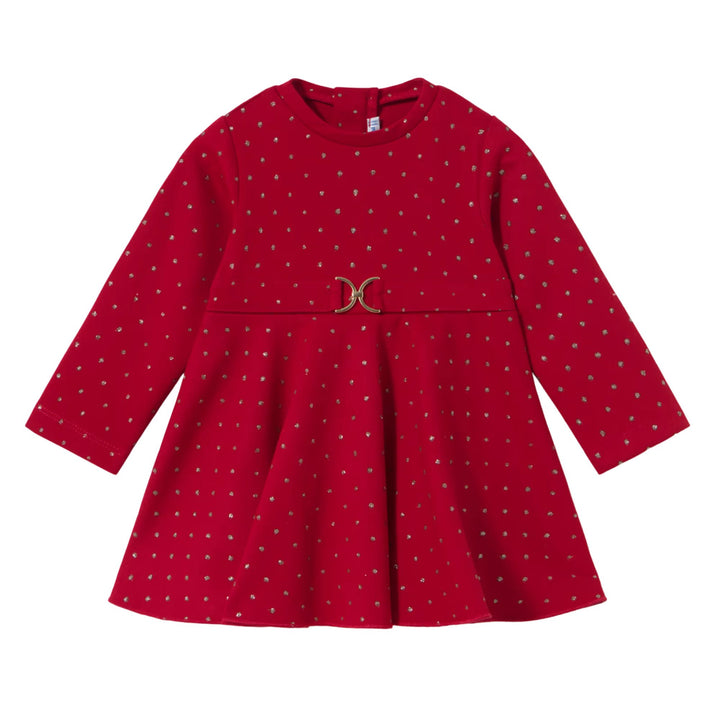 Mayoral Baby Girls Red Sparkle Dress