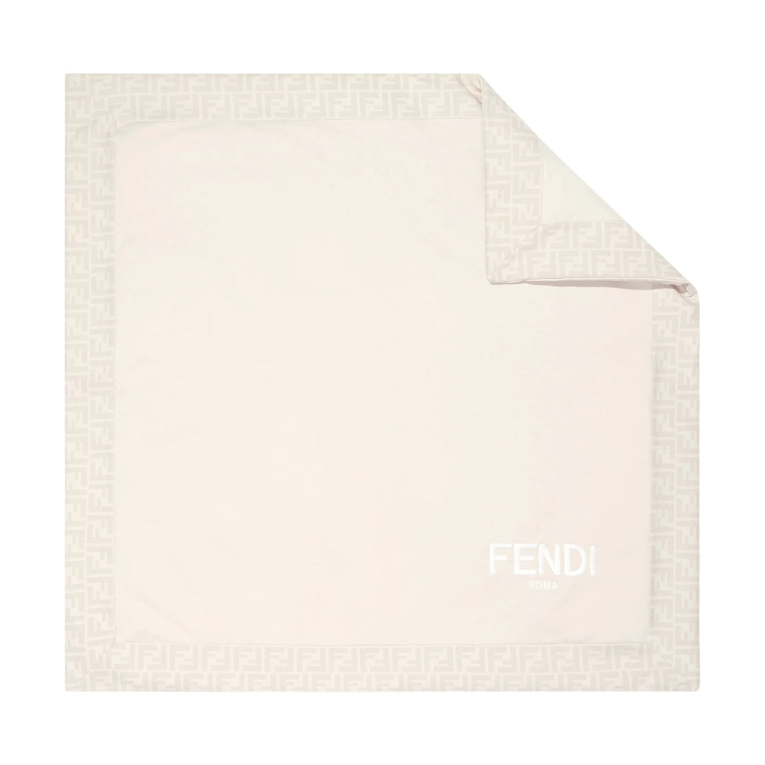 Fendi Baby Beige Blanket
