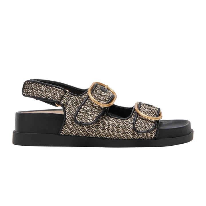 Dolce Vita Womens Starla Black Sandals