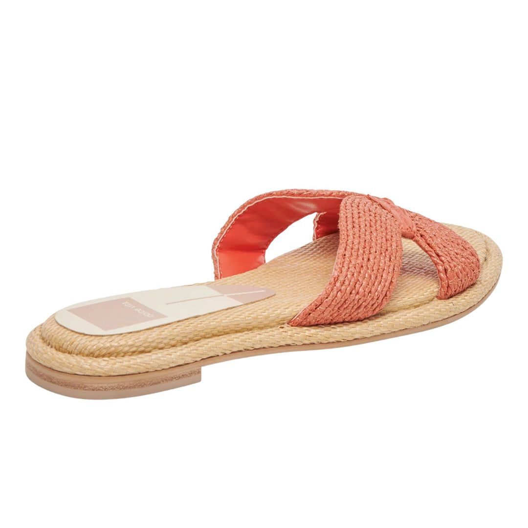 Dolce Vita Womens Atomic Persimmon Slides