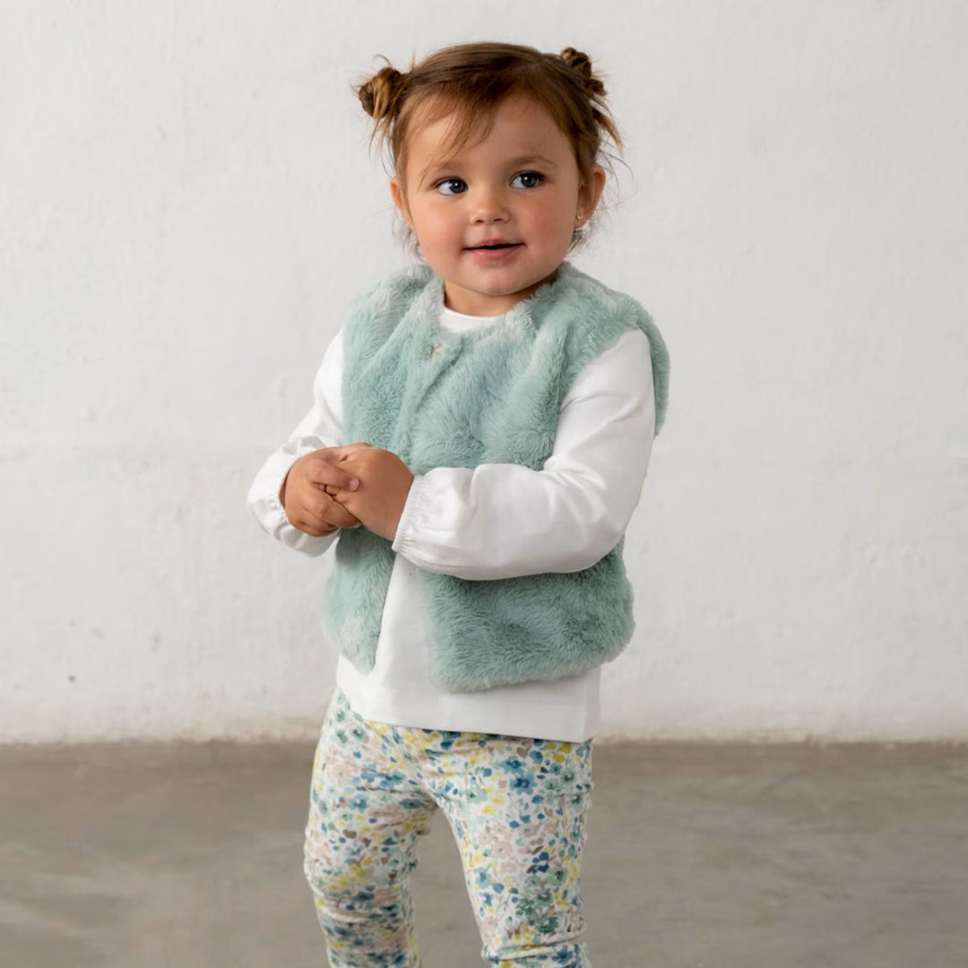 Mayoral Baby Girls Three Piece Teal Set