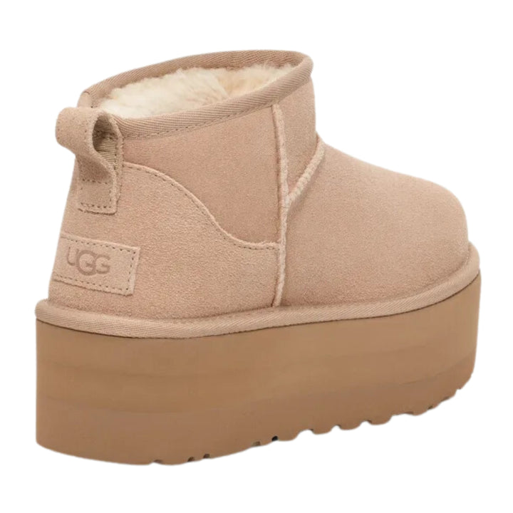 UGG Womens Classic Ultra Mini Platform Sand