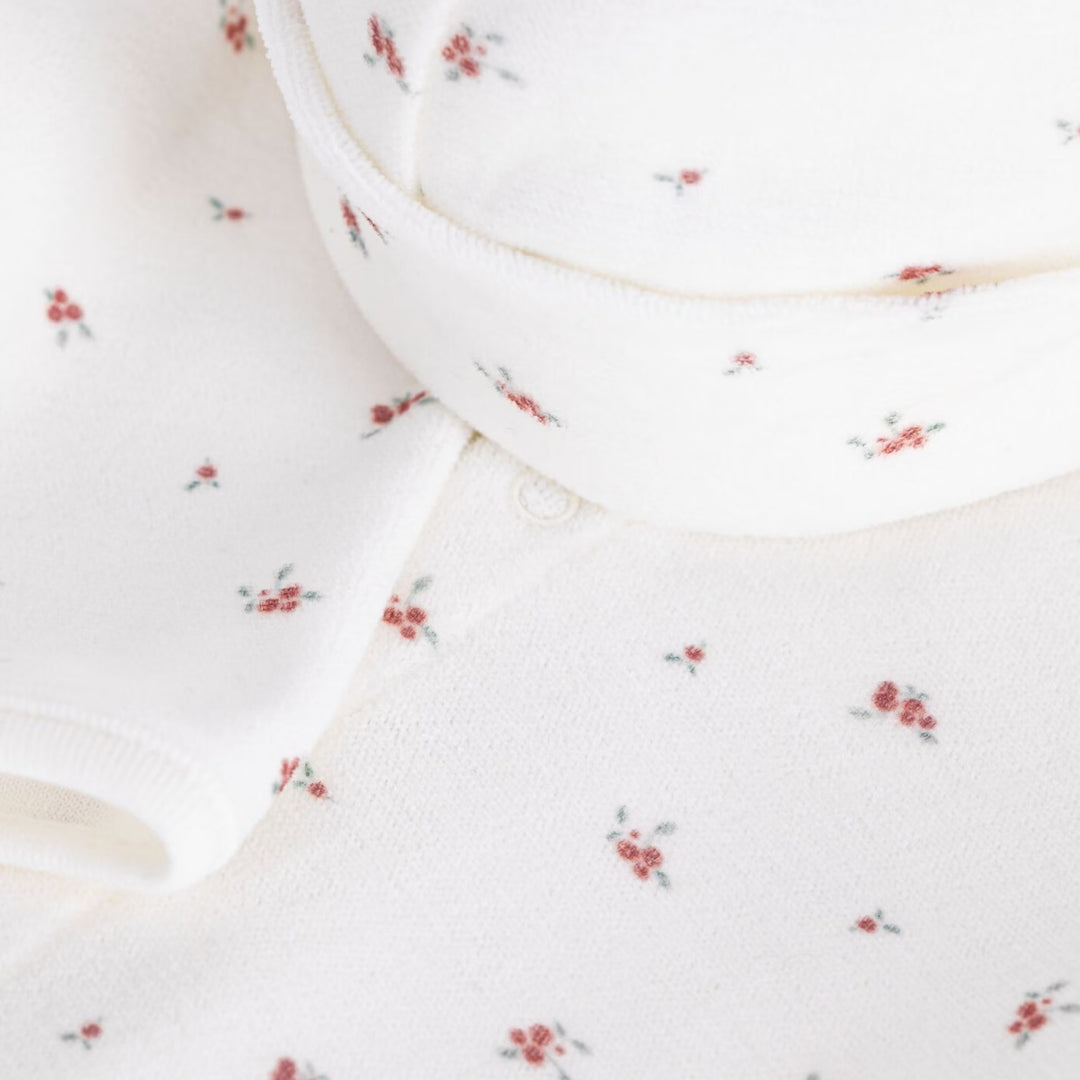 Petit Bateau Baby Girls Berry Pyjama Set