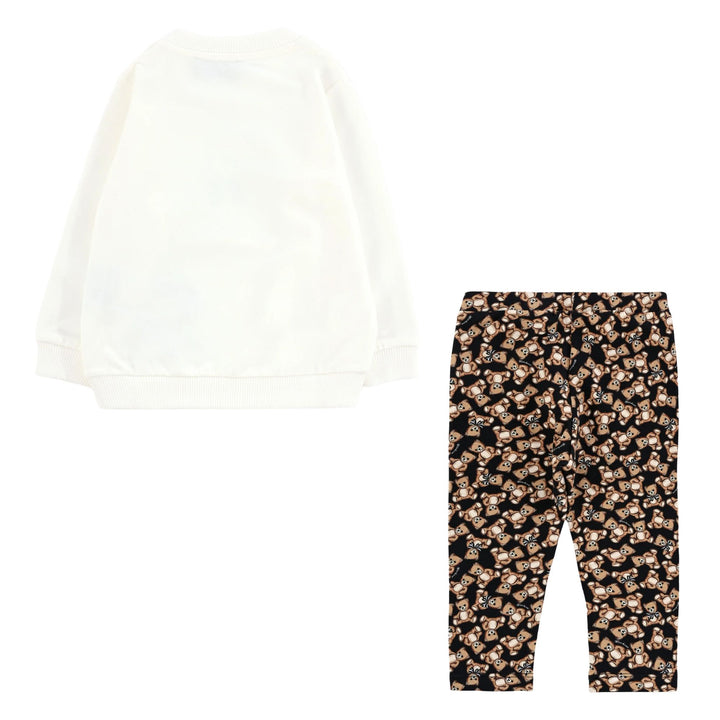 Moschino Baby Girls Bow Bear Ensemble