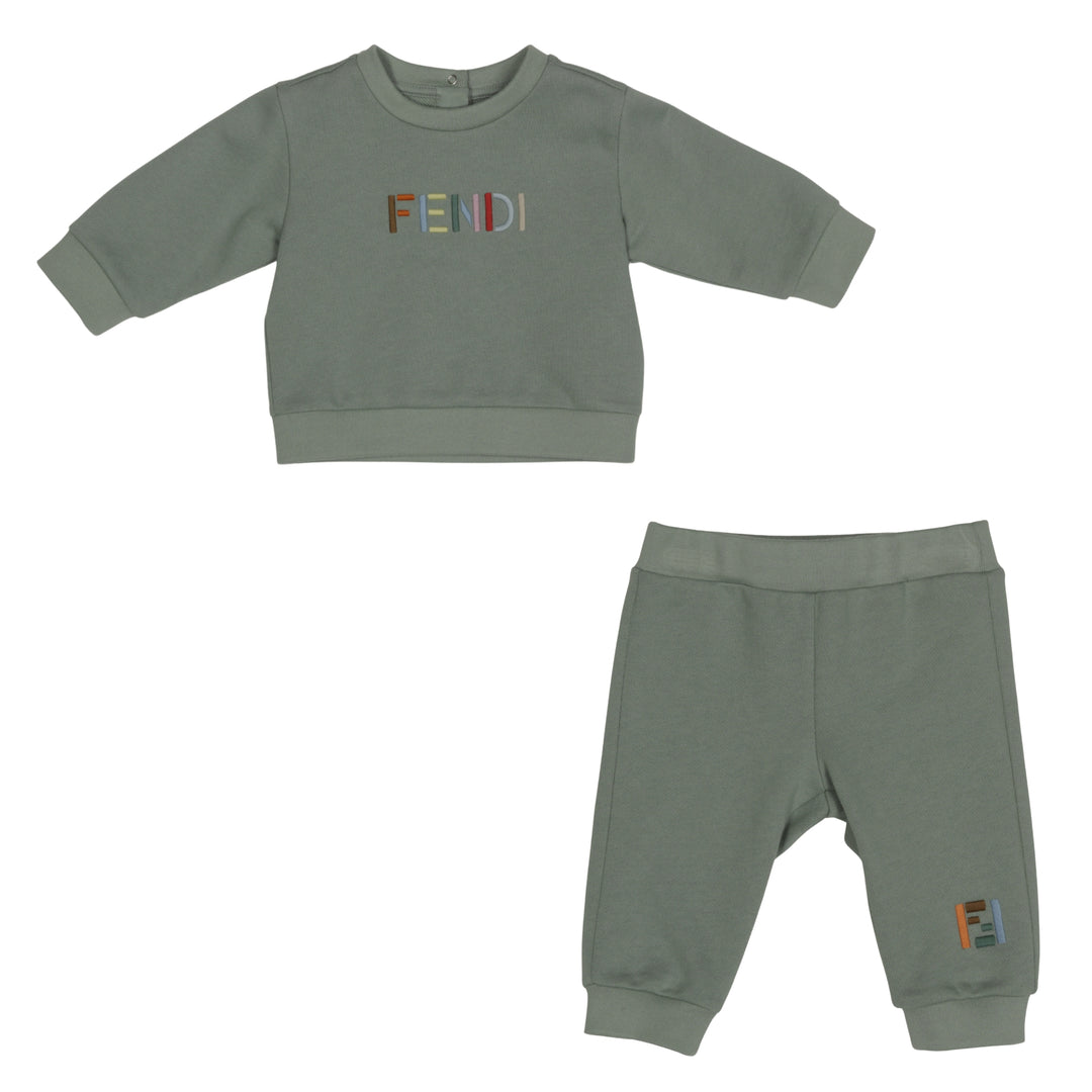 Fendi Baby Boys Jade Ensemble