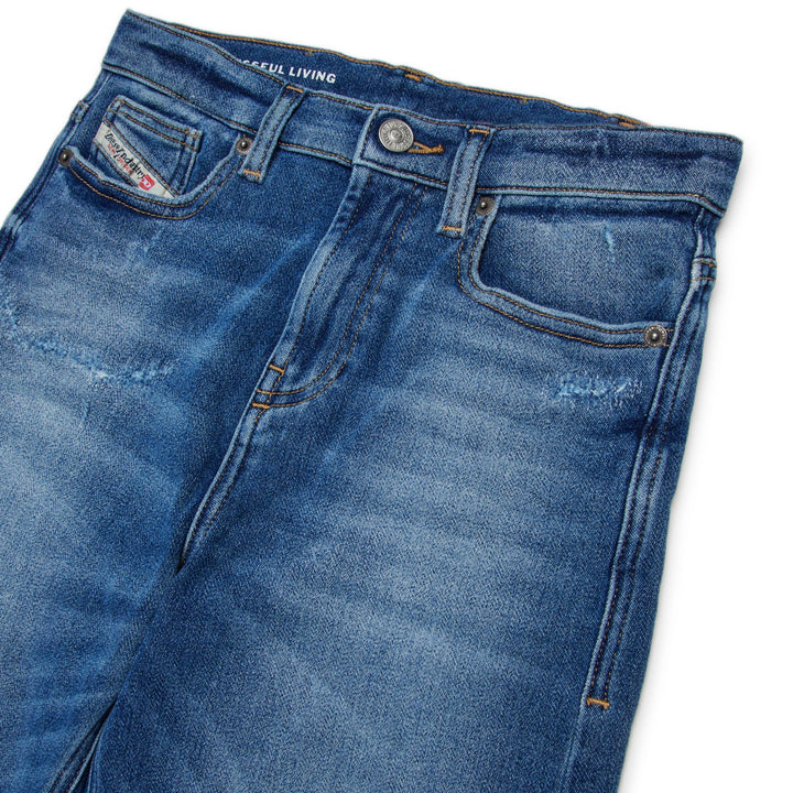 Diesel Wide Leg Jeans