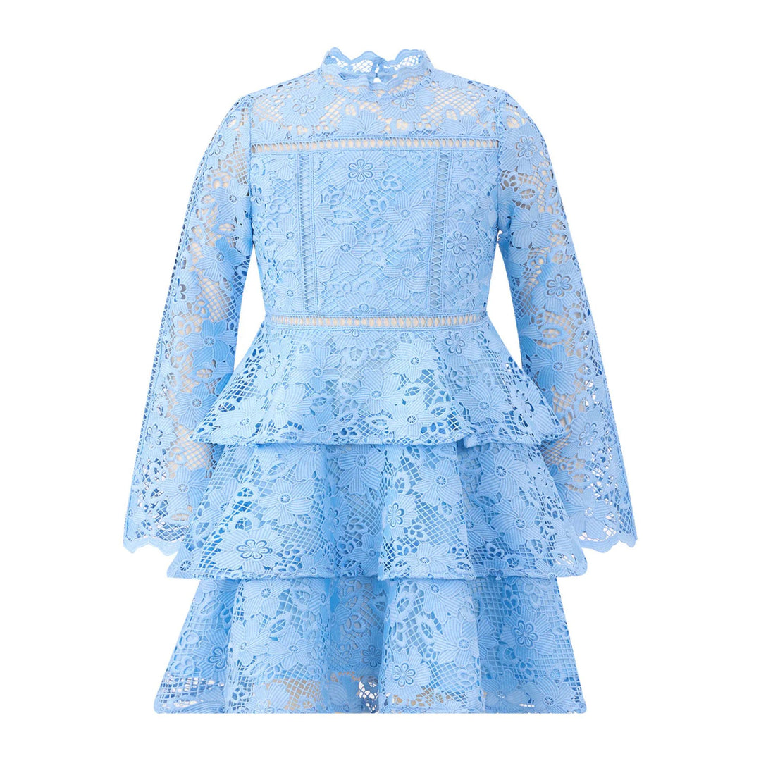 Marlo Gianna Embroidery Mini Dress
