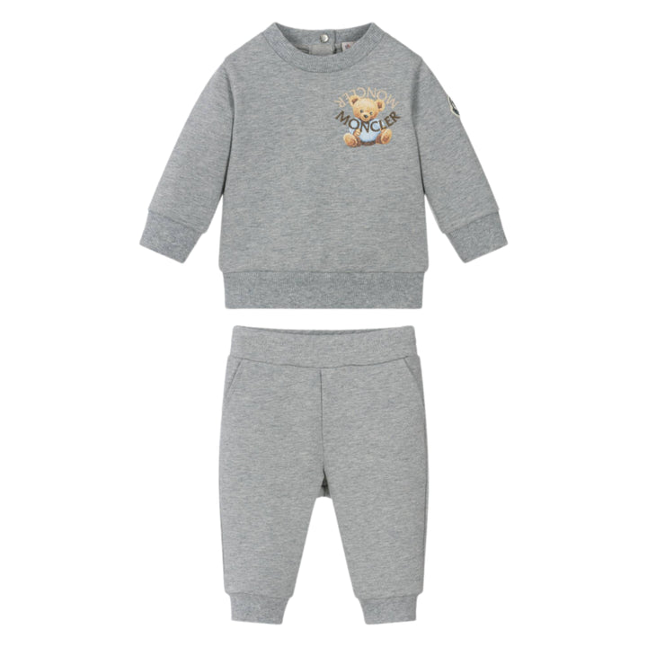 Moncler Baby Boys Grey Ensemble