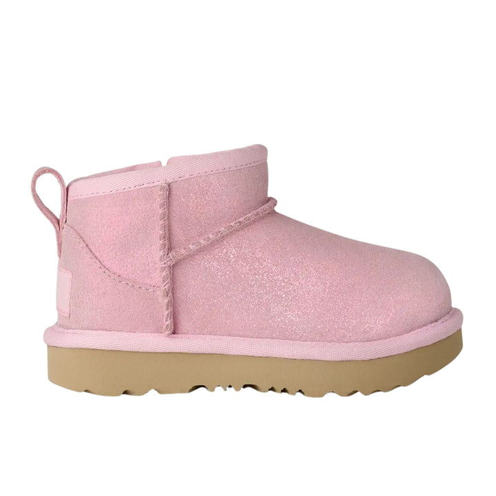 UGG Baby Girls Classic Ultra Mini Dazzle Ribbon Candy