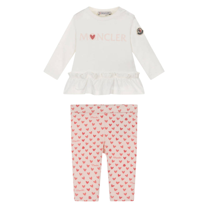Moncler Baby Girls Hearts Ensemble