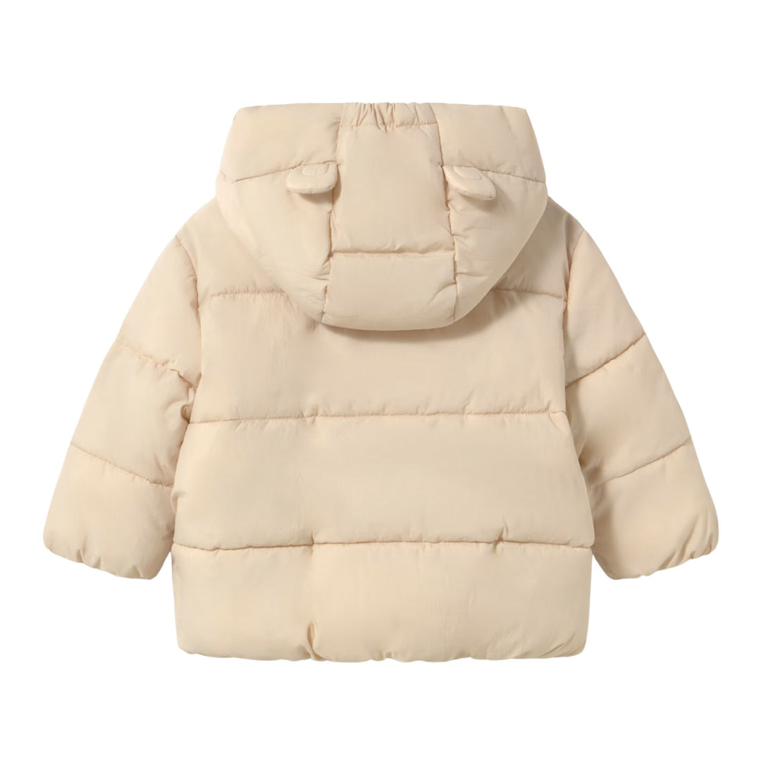 Mayoral Baby Girls Quilted Teddy Bear Puffer Jacket