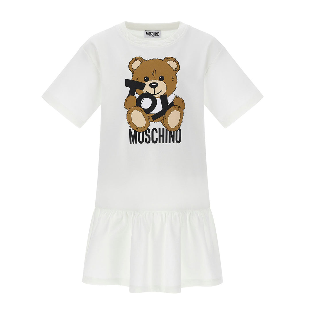 Moschino White Toy Dress