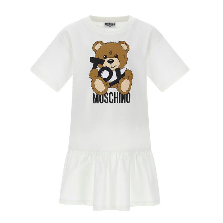 Moschino White Toy Dress