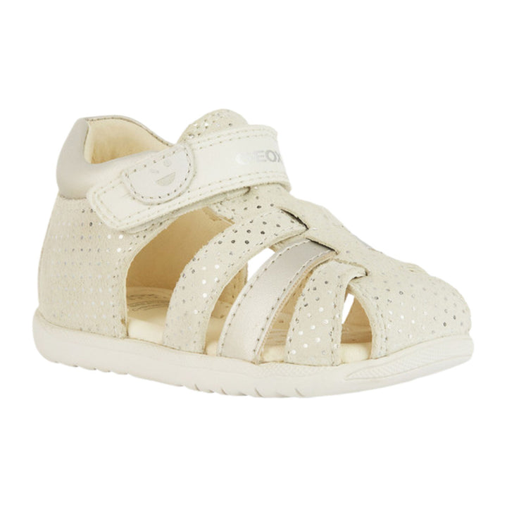 Geox Baby Girl Macchia Silver Sandals