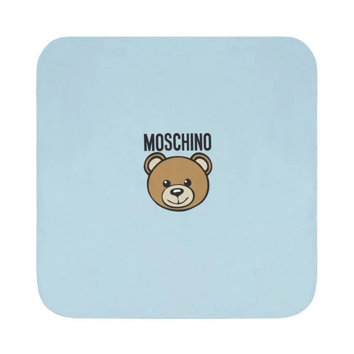 Moschino Baby Boys Blue Blanket