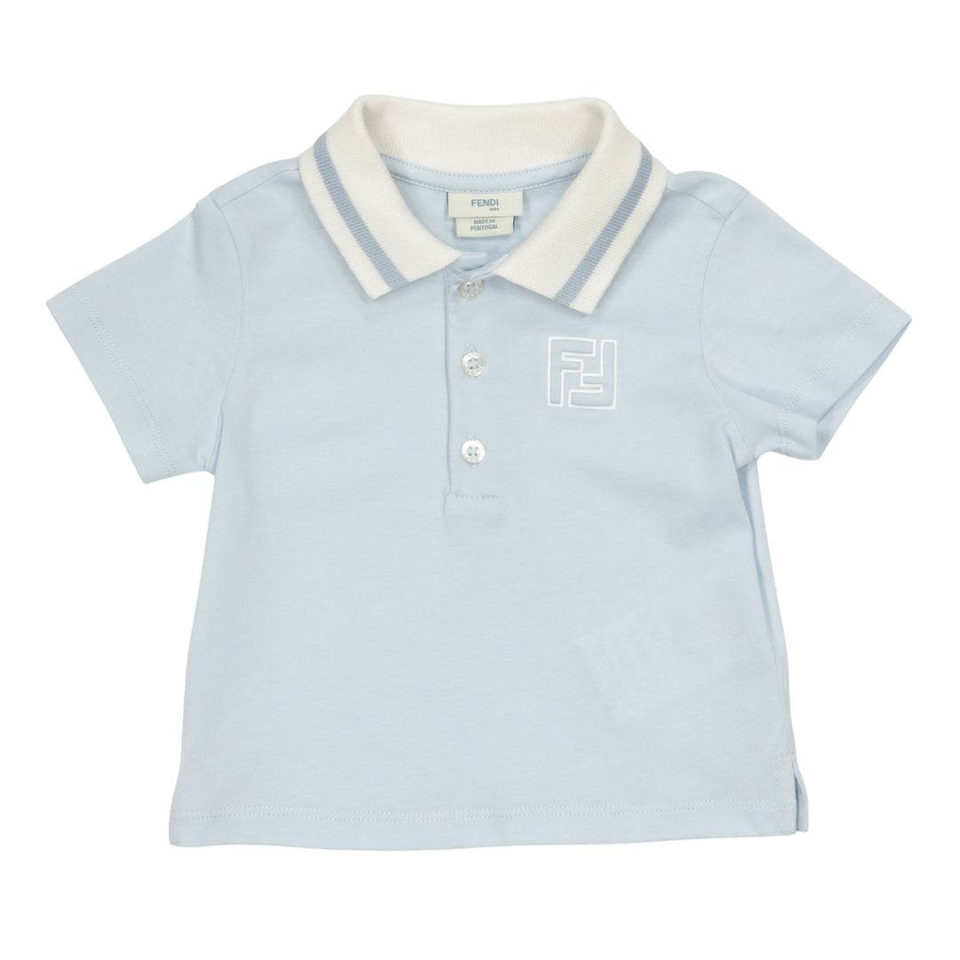 Fendi Baby Boys Blue Polo