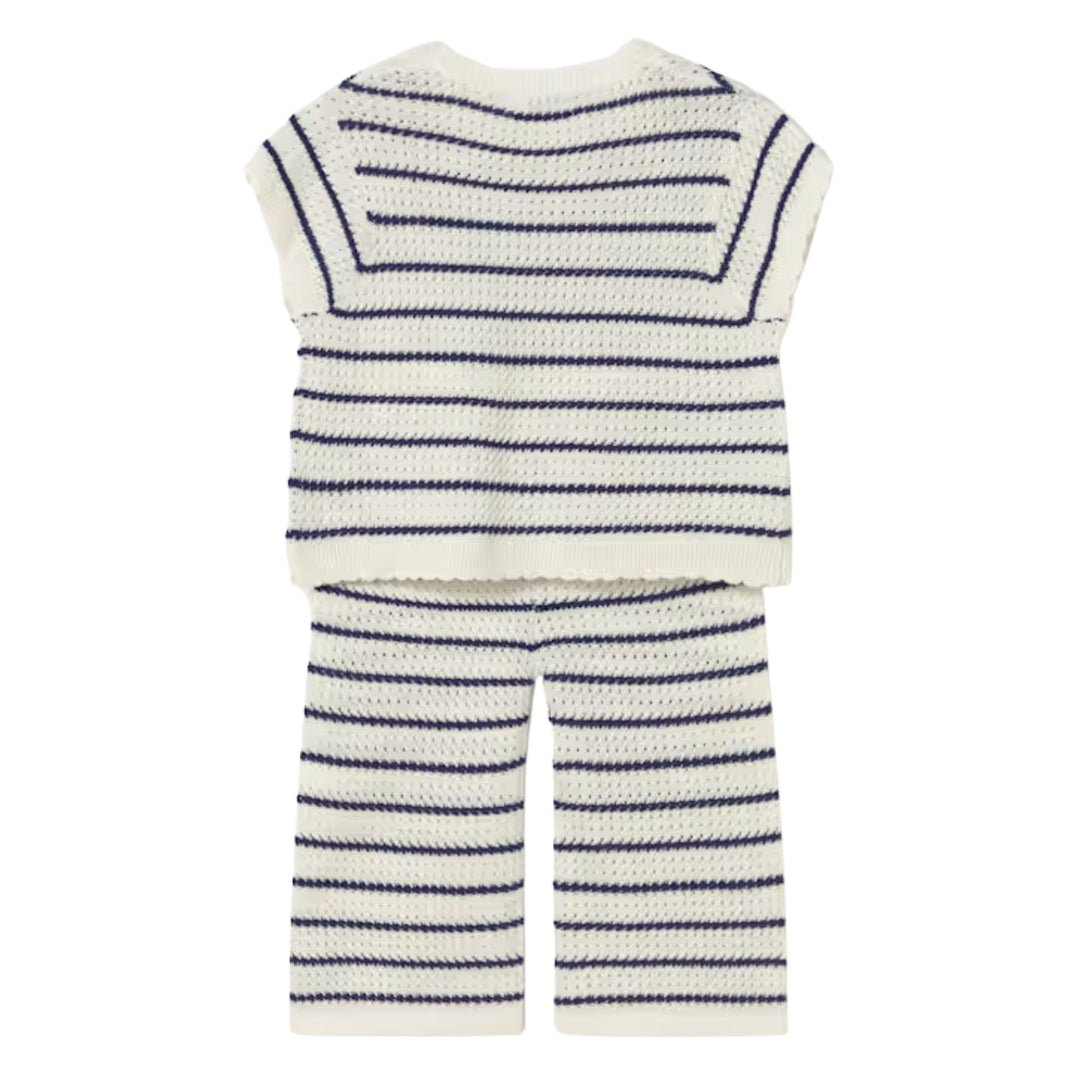 Mayoral Baby Girls Knit Striped Ensemble
