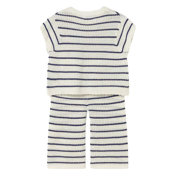 Mayoral Baby Girls Knit Striped Ensemble