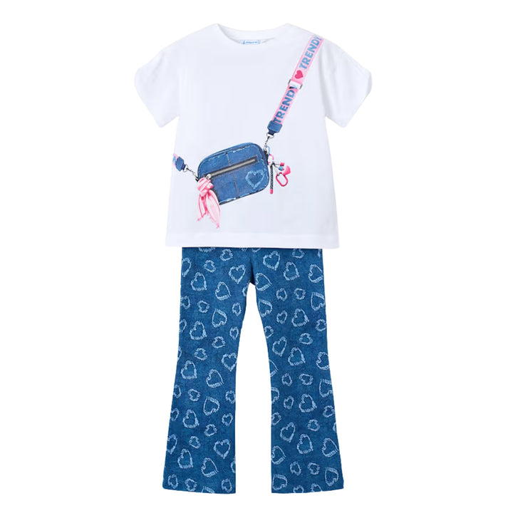 Mayoral Printed Hearts Ensemble